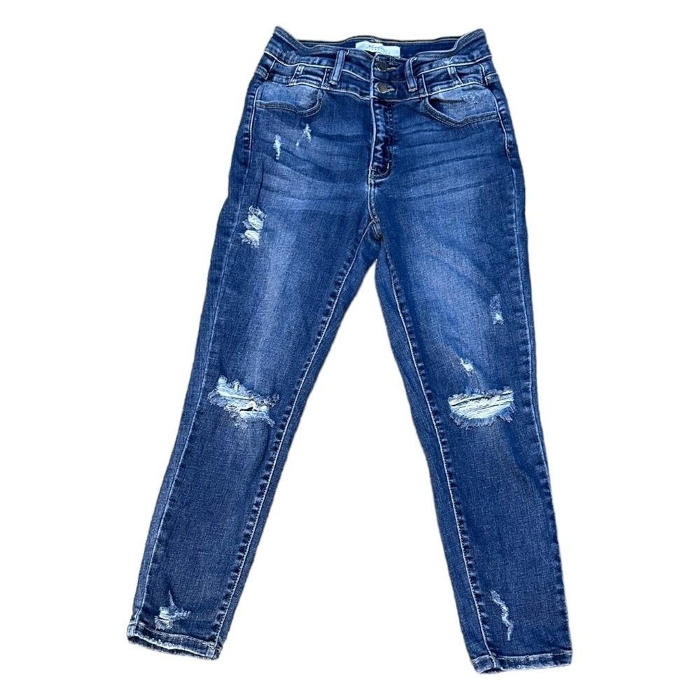 KanCan Signature Denim Destroyed Highrise Jeans Size 28